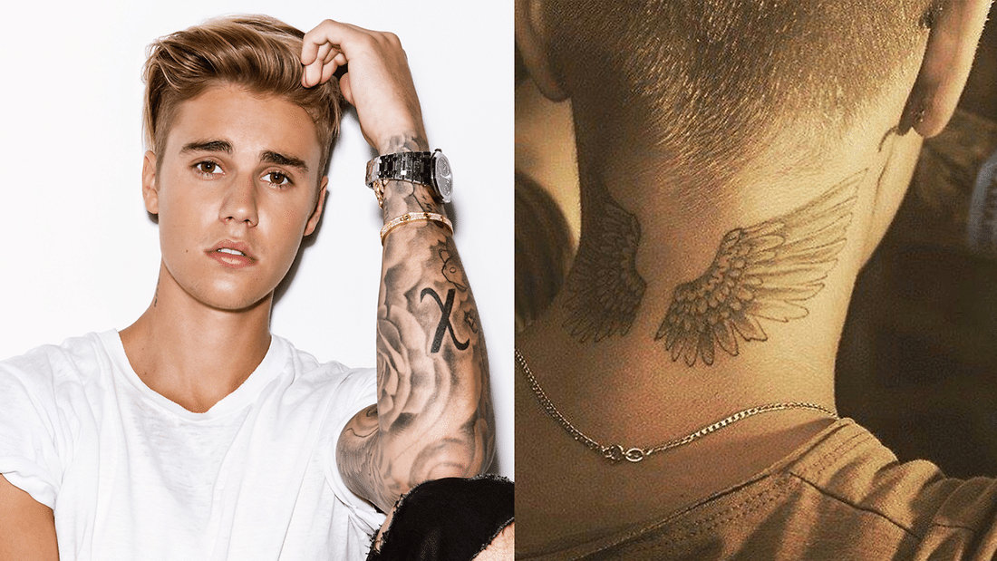 Justin Bieber "Back of the neck tattoos have a high tendency of scarri...