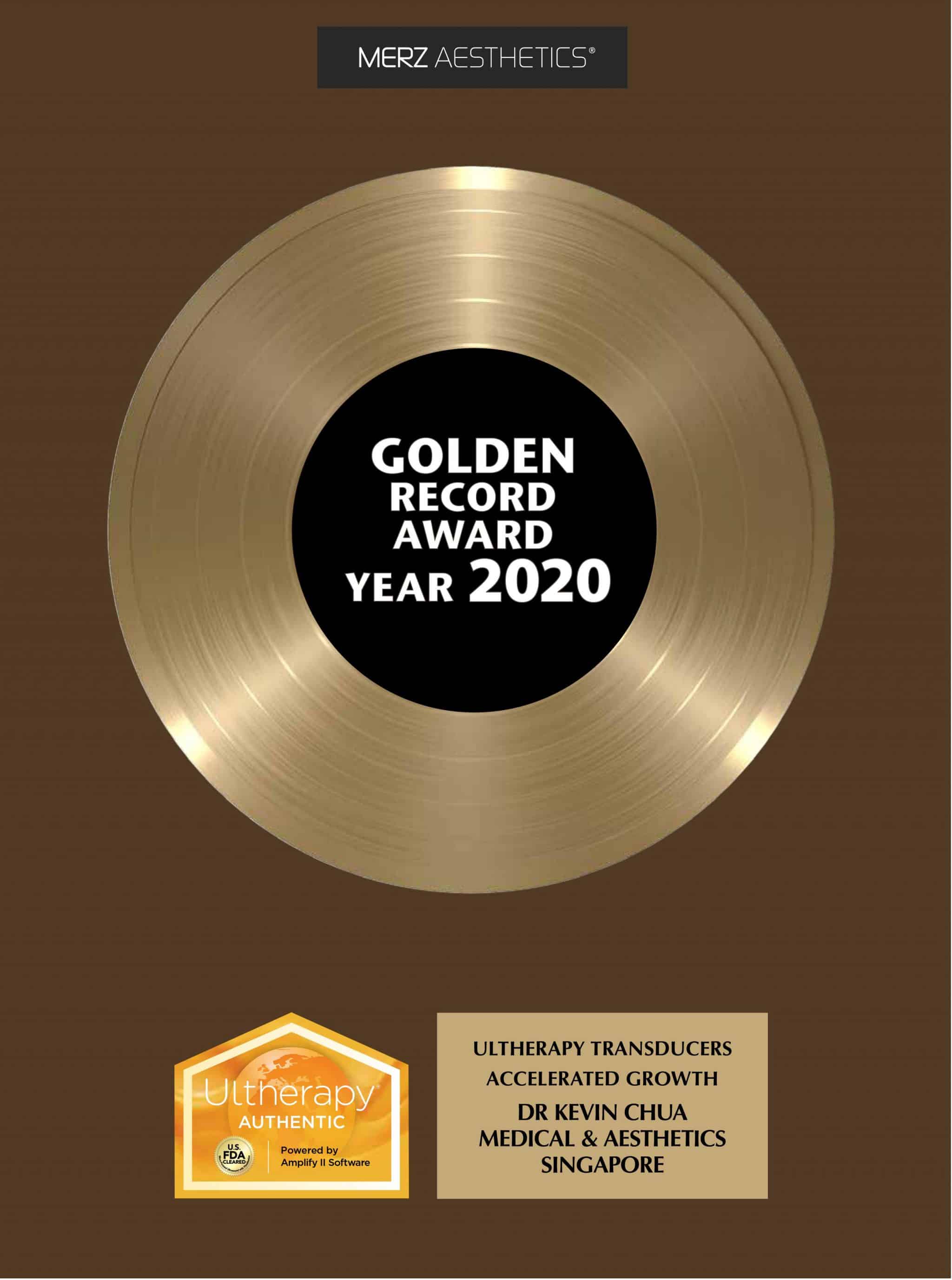 Golden Record Award Year 2020